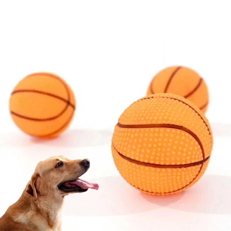 Pet Squeak Toy Dog Ball